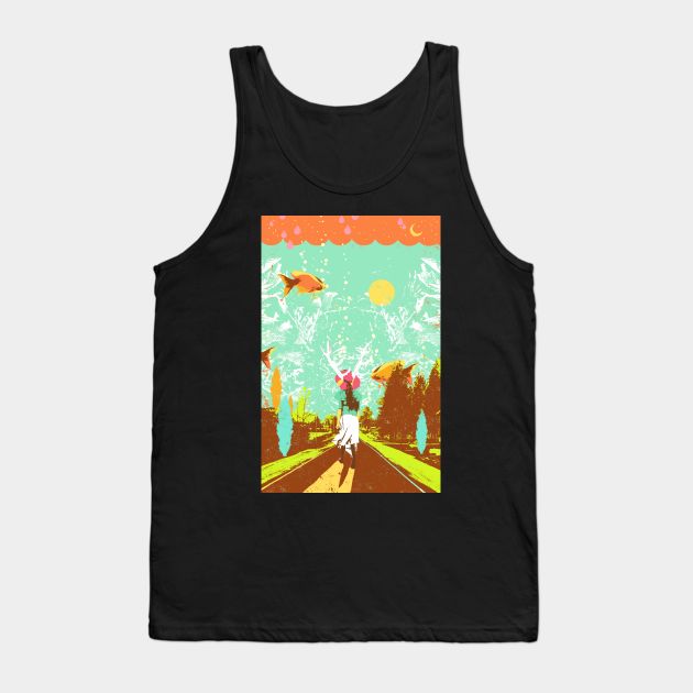 UNDERWATER DREAM Tank Top by Showdeer